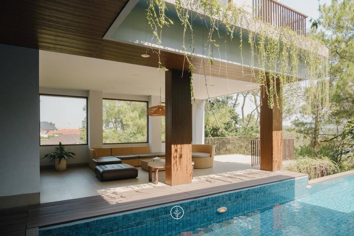 Anindya Hill View Villa 7 Bedrooms With A Private Swimming Pool Bandung Exteriér fotografie